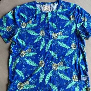 Abercrombie & Fitch Tee Shirt / Pineapple Design